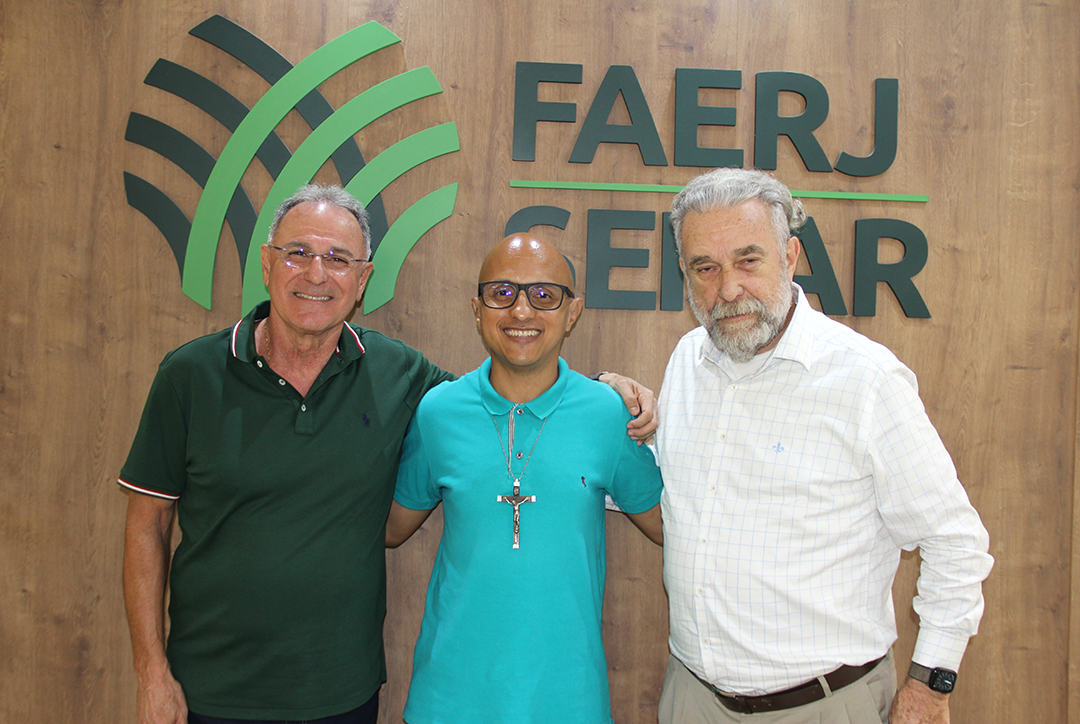 Rodolfo Tavares recebe deputado Márcio Gualberto para discutir segurança pública no agro fluminense